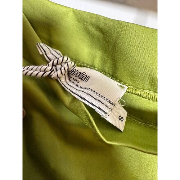 NWT Devotion Twins Khalisi Skirt in Dark Lime Sz. S - Picture 8 of 8